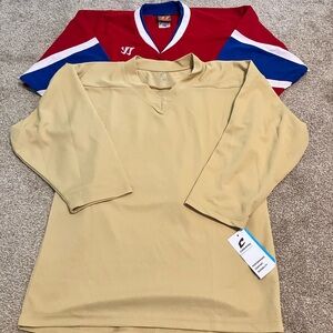 Ice Hockey Jersey Bundle NWT & Like New‎ Size Youth Medium Activewear